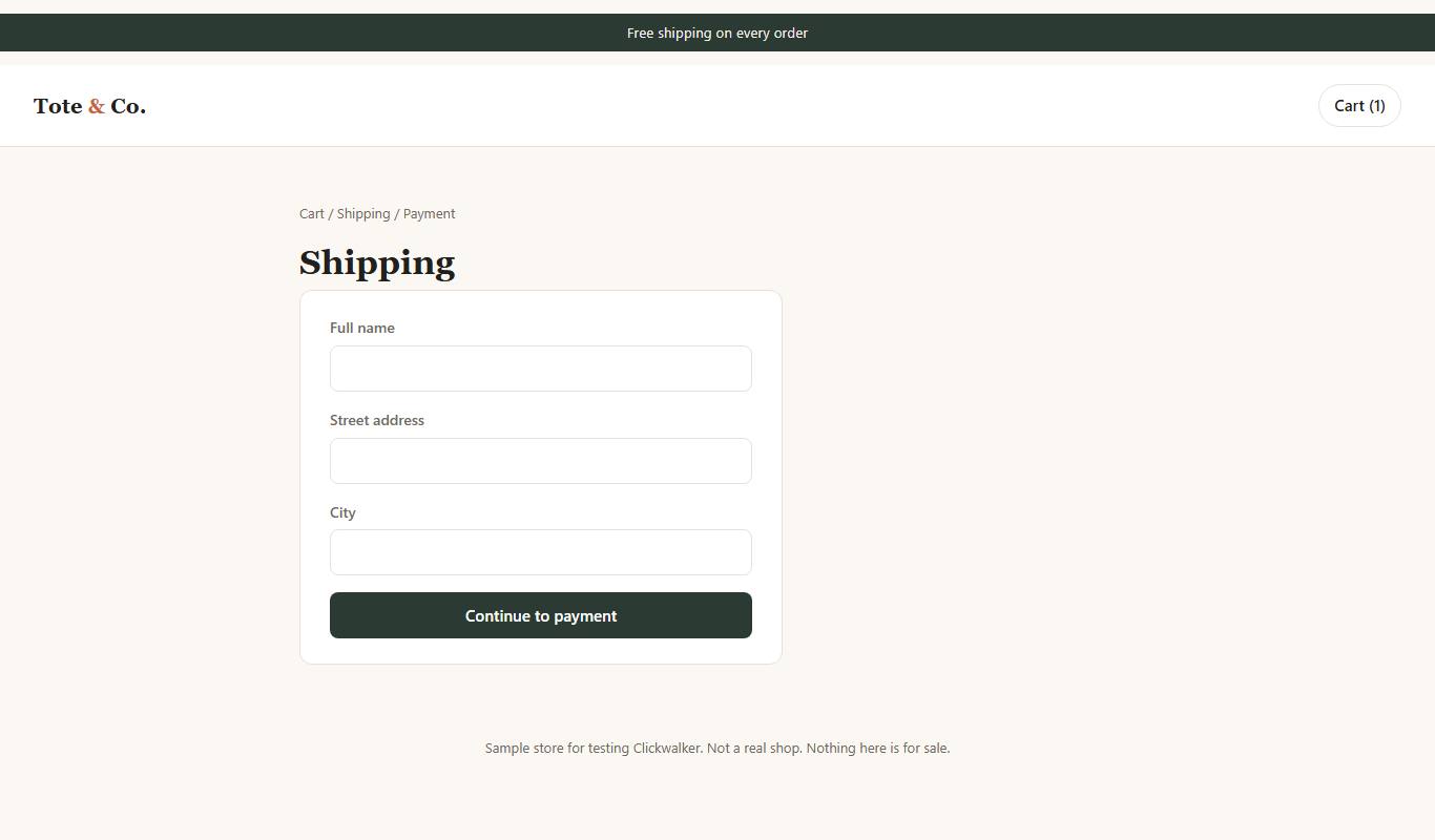 Screenshot after step 4